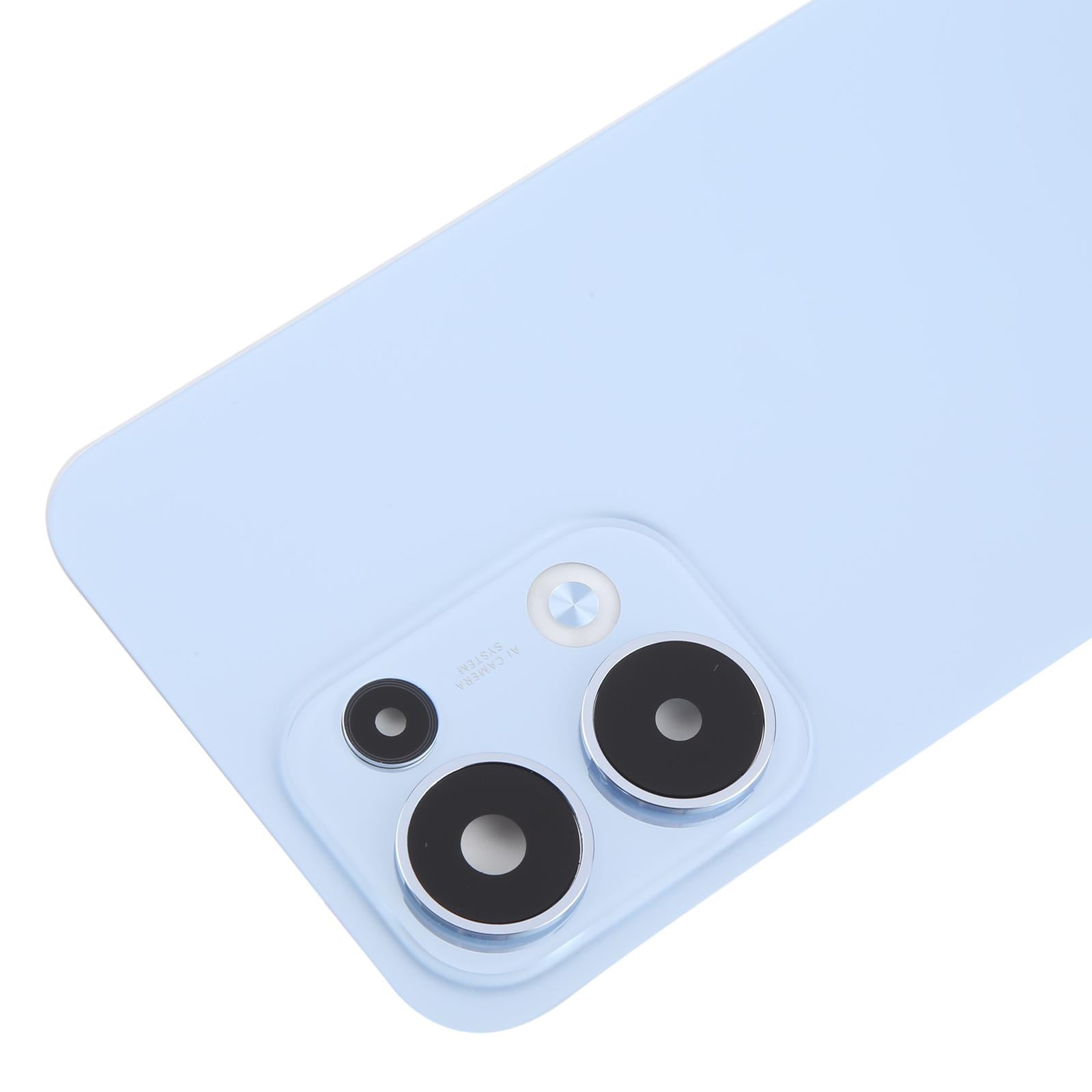 Back Glass Panel for Oppo Reno 13 5G Baby Blue with Camera Lens - EGFix