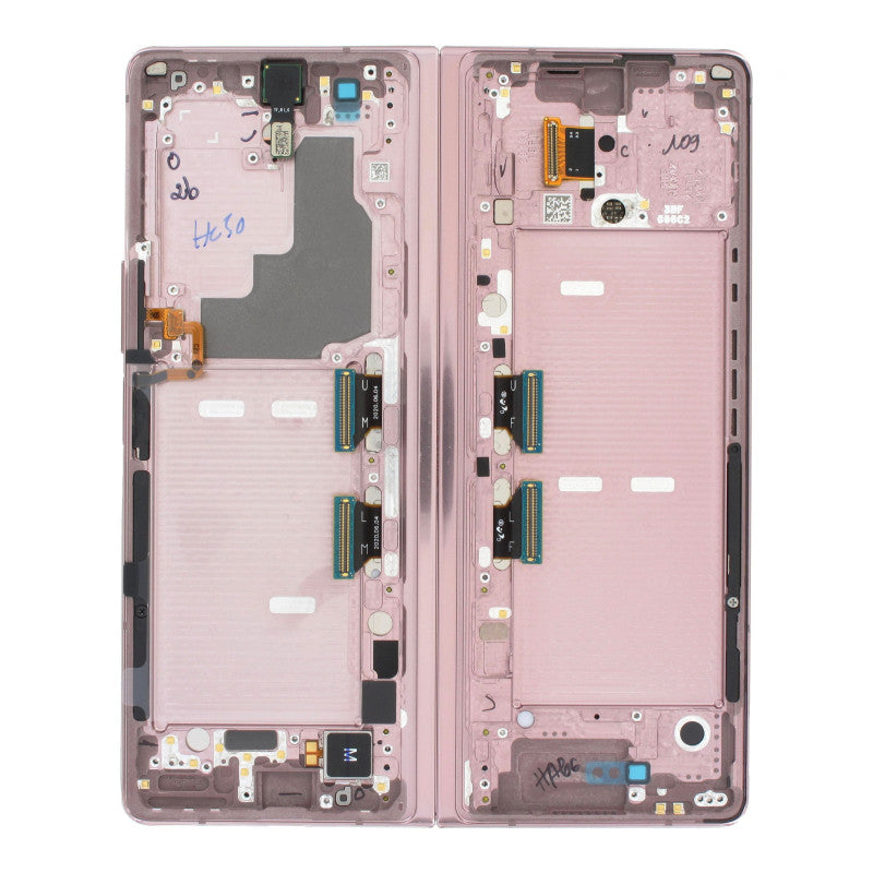 LCD Frame Middle Chassis for Samsung Galaxy Z Fold 2 Bronze - EGFix