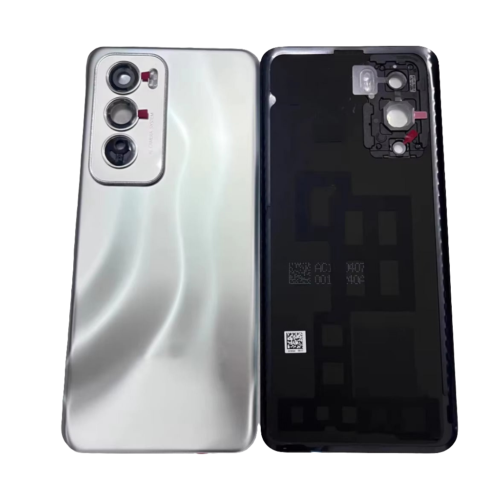 Back Glass Panel For Oppo Reno 12 Black - EGFix