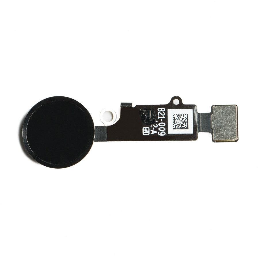 Home Button Fingerprint Sensor Flex Cable for iPhone Black – EGFix