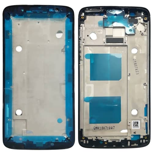 LCD Frame Middle Panel Chassis for Motorola Moto G6 Black Color