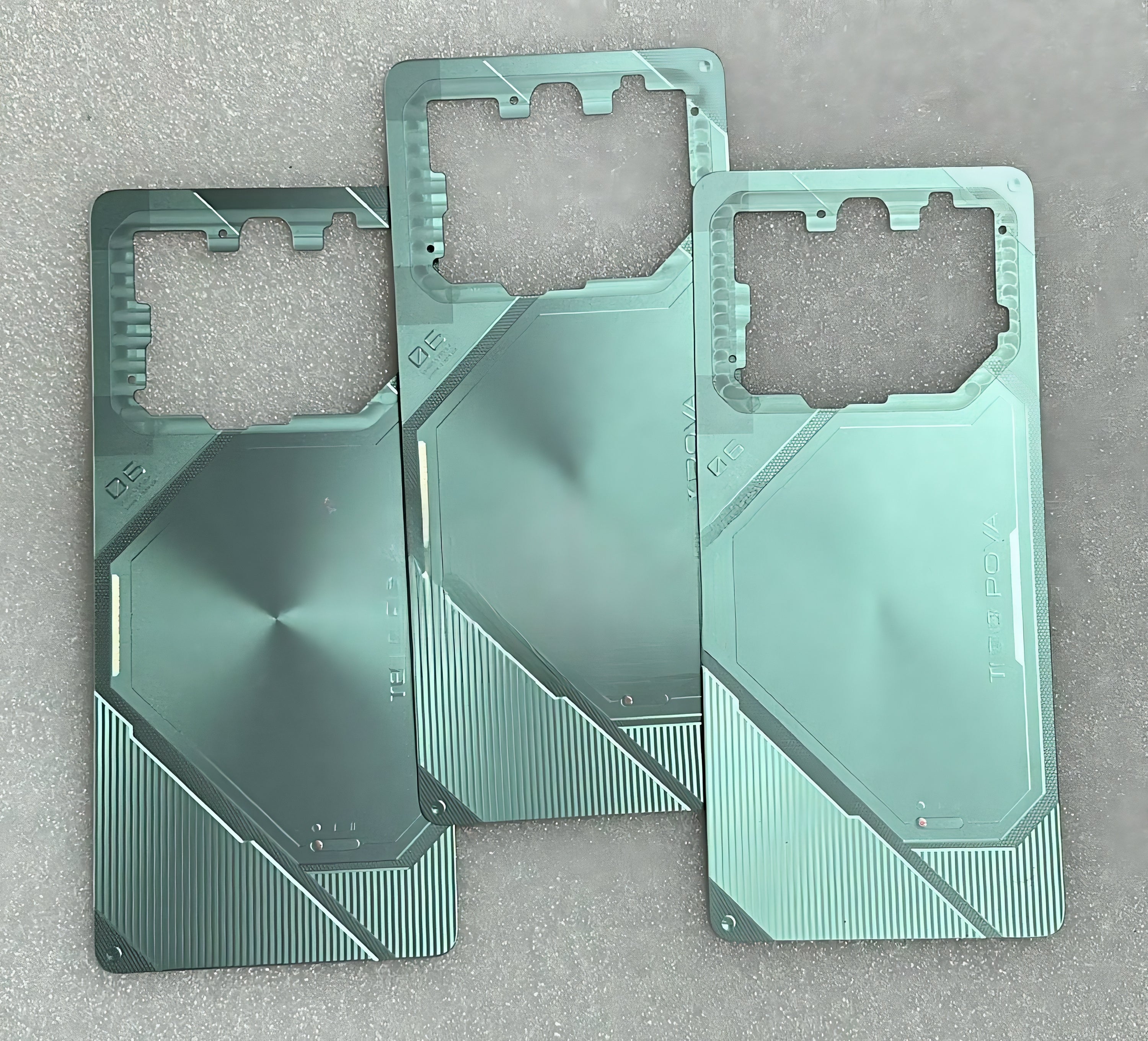 Back Glass Panel Cover  For Tecno Pova 6 Green