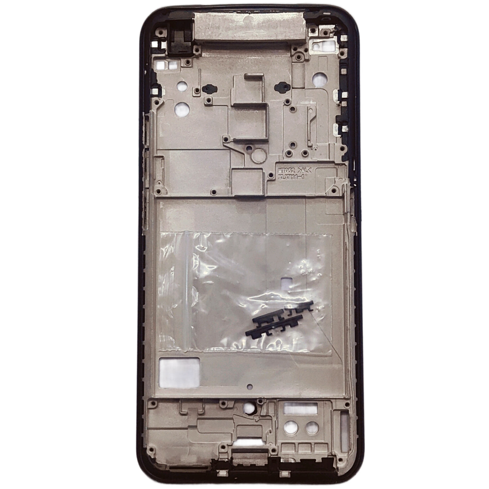 LCD Display Chrome Bezel Middle Frame for Vivo V17 Pro Black - EGFix