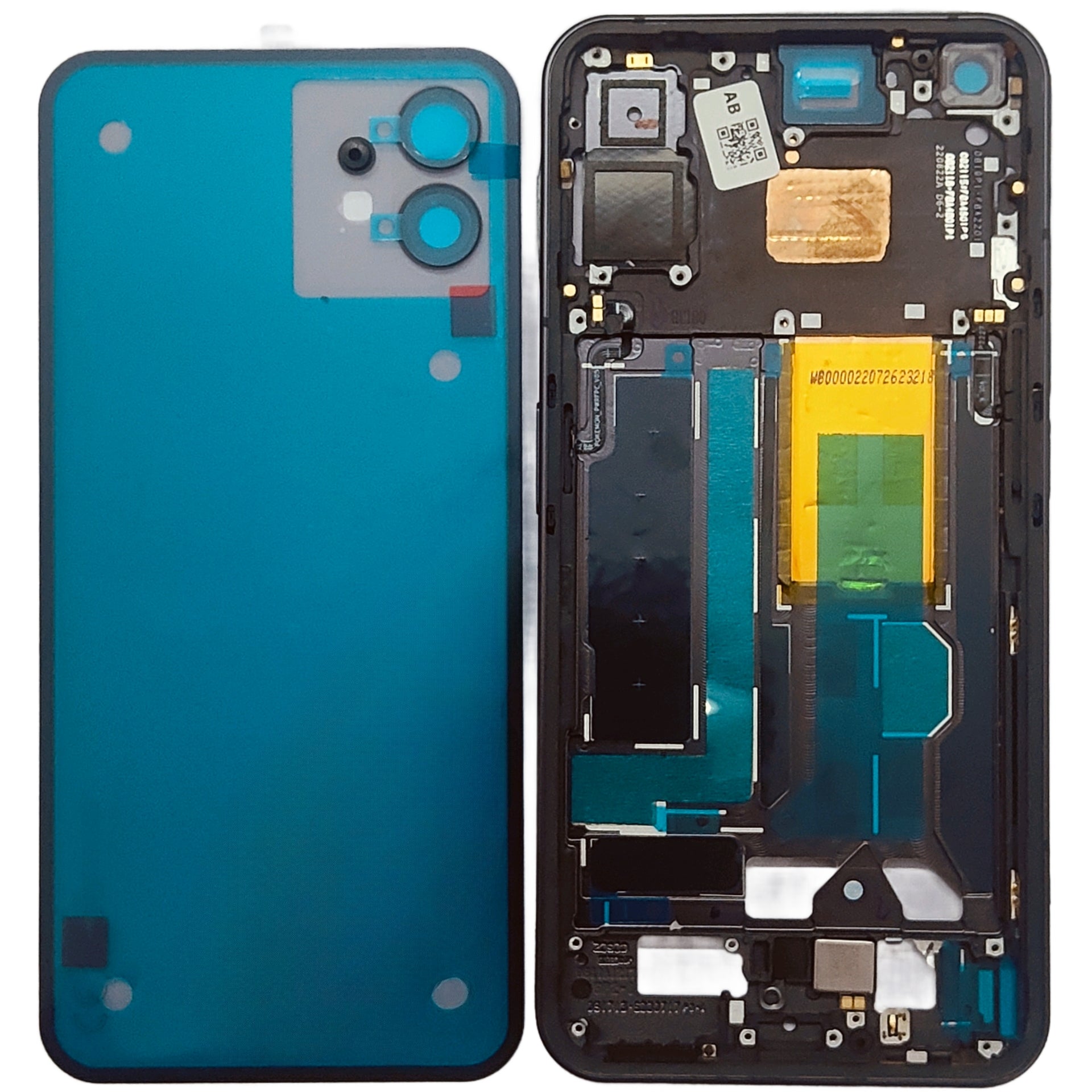 Back Glass Panel Housing Body For Nothing Phone 1 White - EGFix