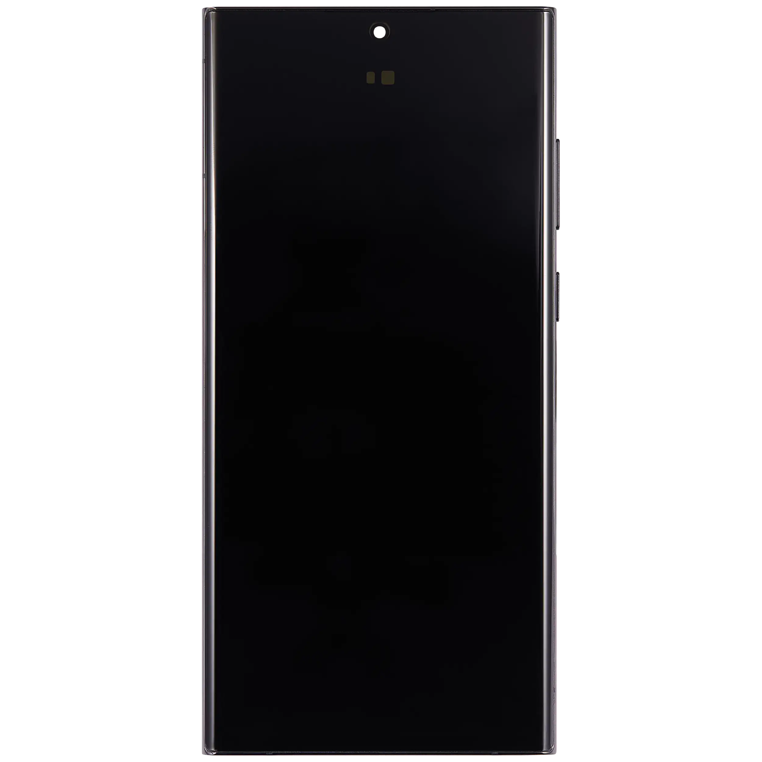 AMOLED Display Screen for Samsung Galaxy S22 Ultra Black with Frame Folder Combo Full Screen Size EGFix
