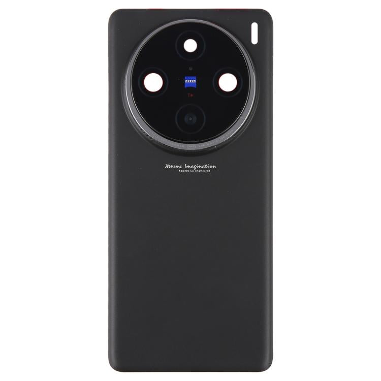 Back Glass Panel for Vivo X100 Pro Black with Camera Lens EGFix