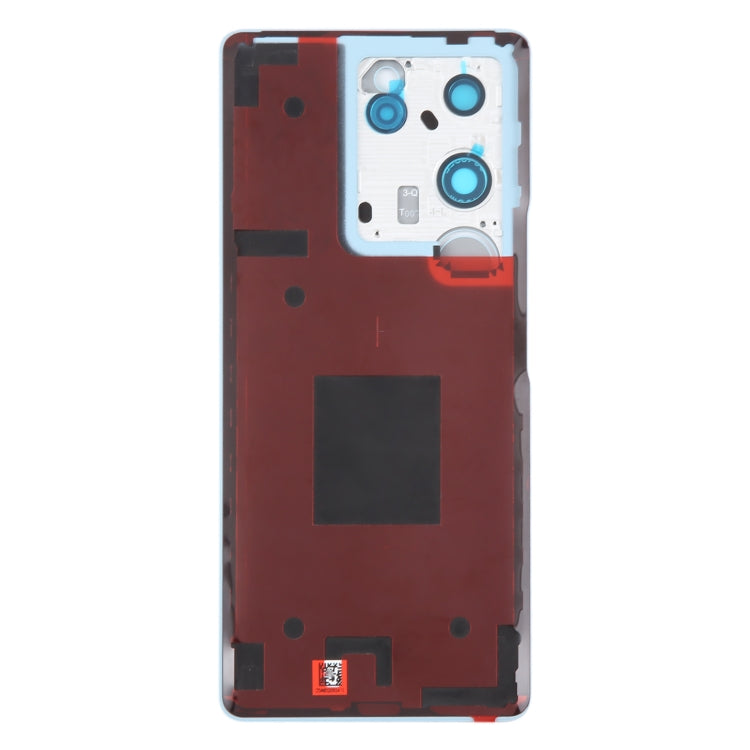 Back Glass Panel for Vivo V29 Pro Blue with Camera Lens