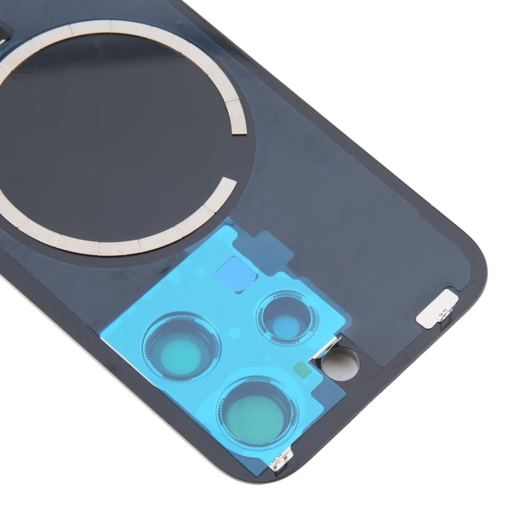 Back Glass Panel for for Apple iPhone 16 Pro Max Silver with Camera Lens