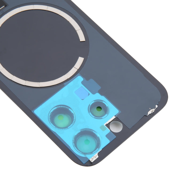Back Glass Panel for for Apple iPhone 16 Pro Max White with Camera Lens