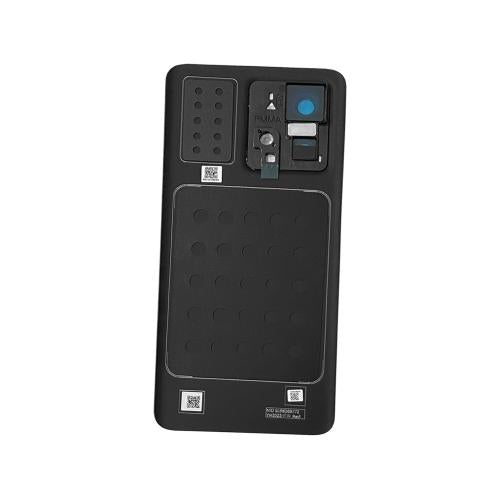 Back Panel for Motorola Edge 40 Neo Black with Camera Lens