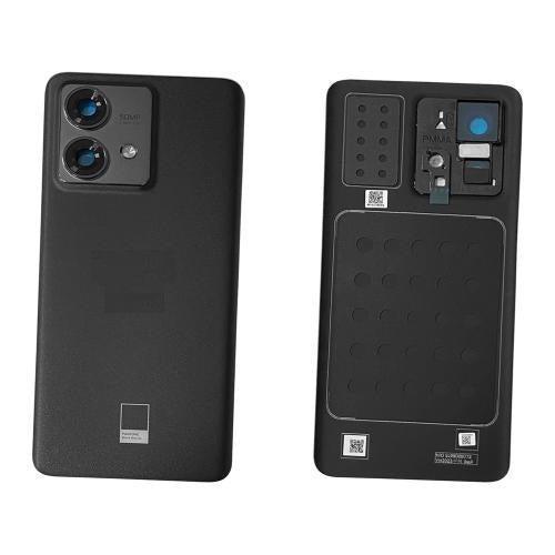 Back Panel for Motorola Edge 40 Neo Black with Camera Lens