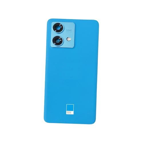 Back Panel for Motorola Edge 40 Neo Blue with Camera Lens