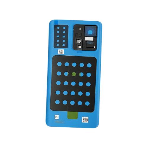 Back Panel for Motorola Edge 40 Neo Blue with Camera Lens