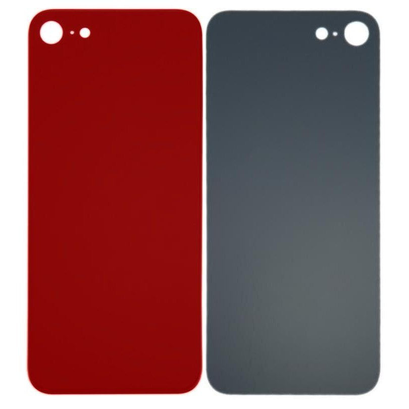 Back Glass Panel for Apple iPhone 8 Red - EGFix