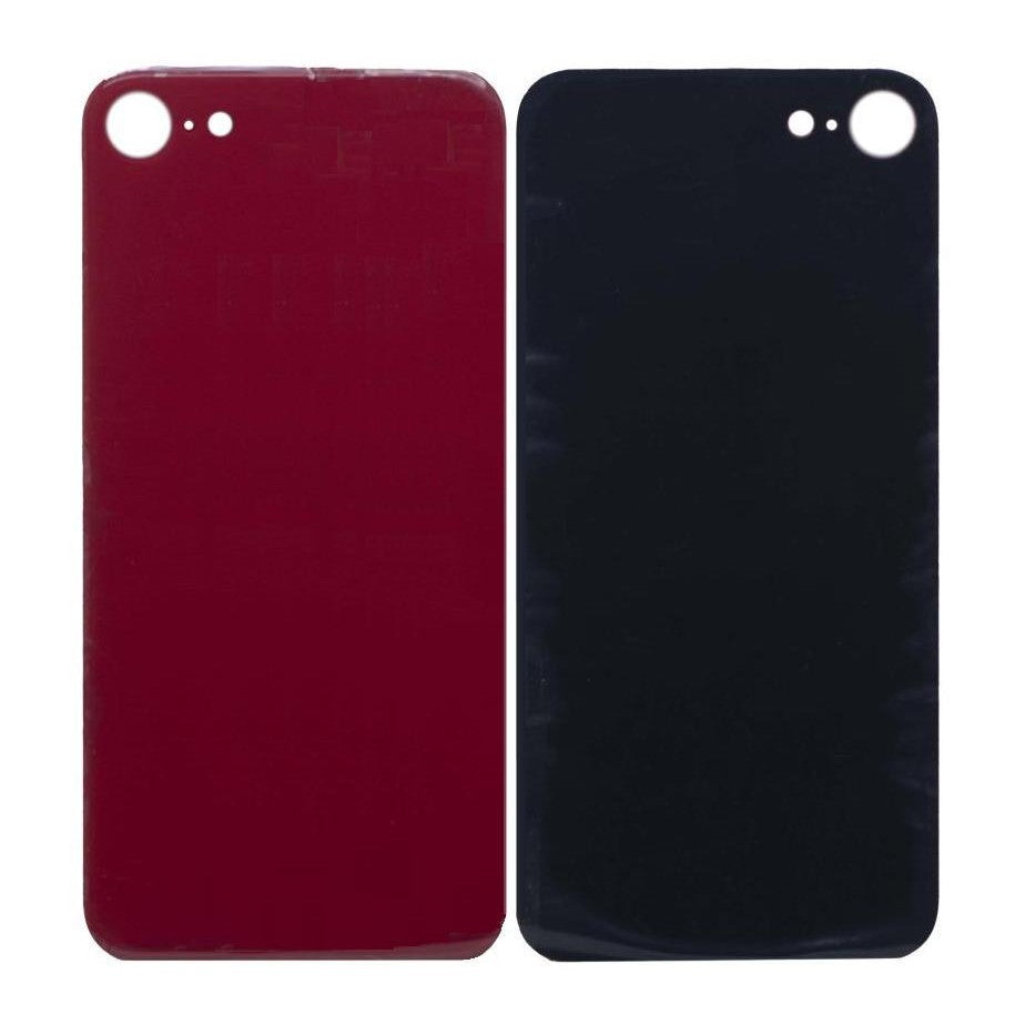 Back Glass Panel for Apple iPhone SE Red - EGFix