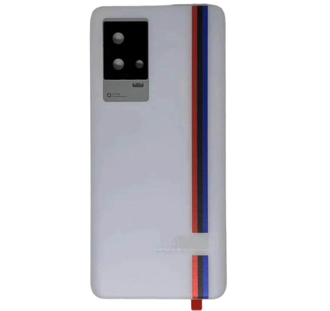Back Glass Panel for IQOO 8 5G with Camera Lens