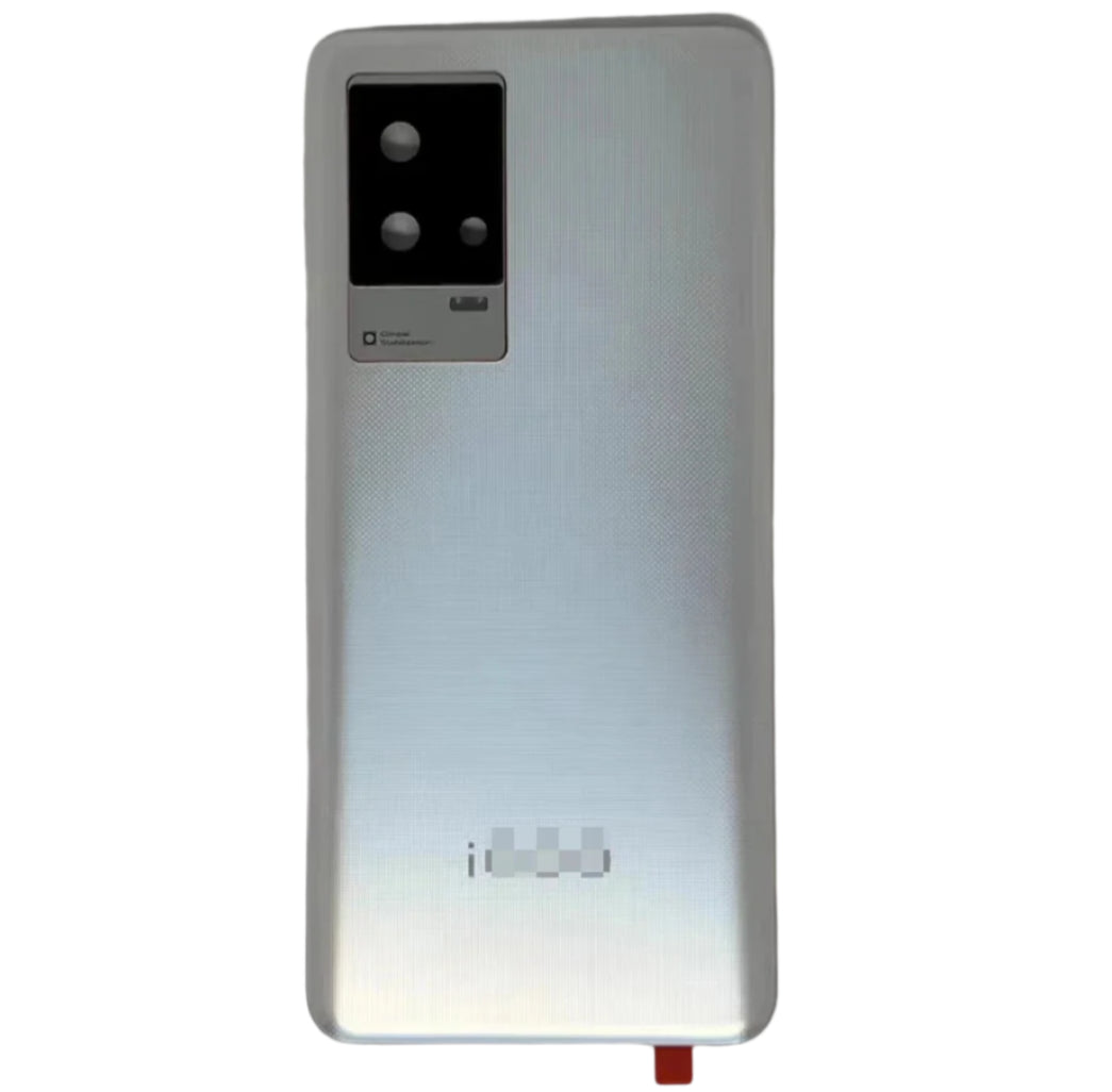 Back Glass Panel for IQOO 8 5G with Camera Lens