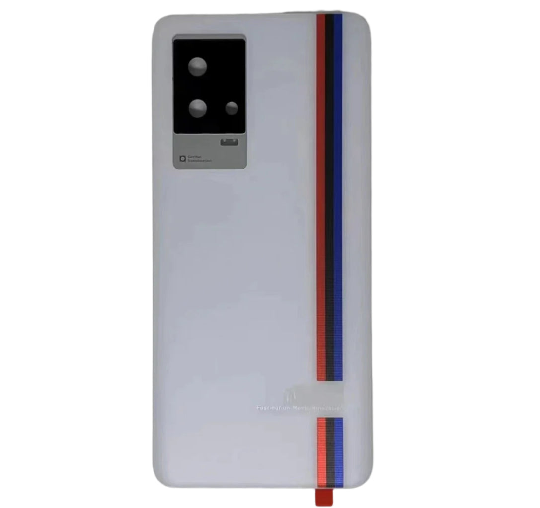 Back Glass Panel for IQOO 9 5G with Camera Lens
