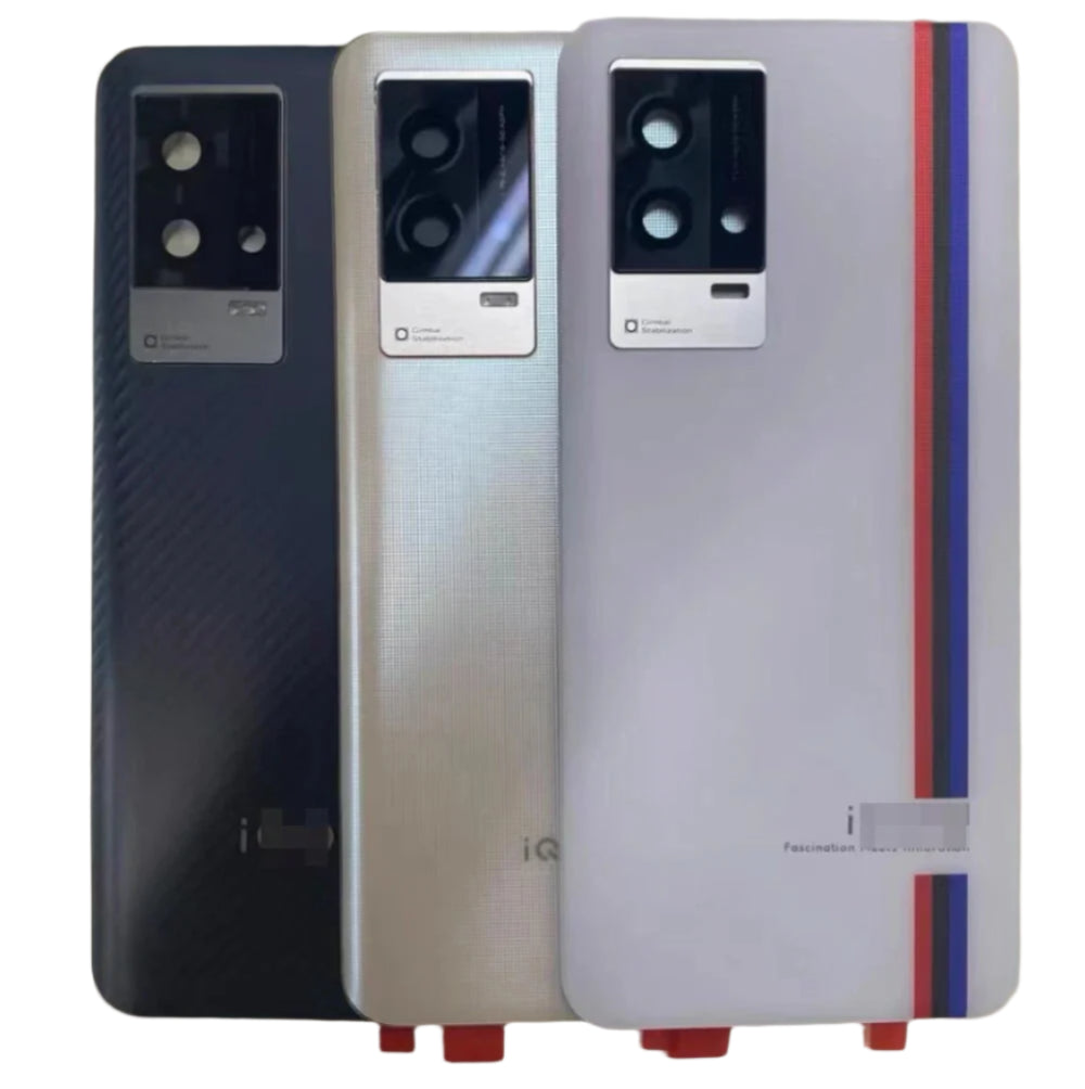Back Glass Panel for IQOO 9 5G with Camera Lens