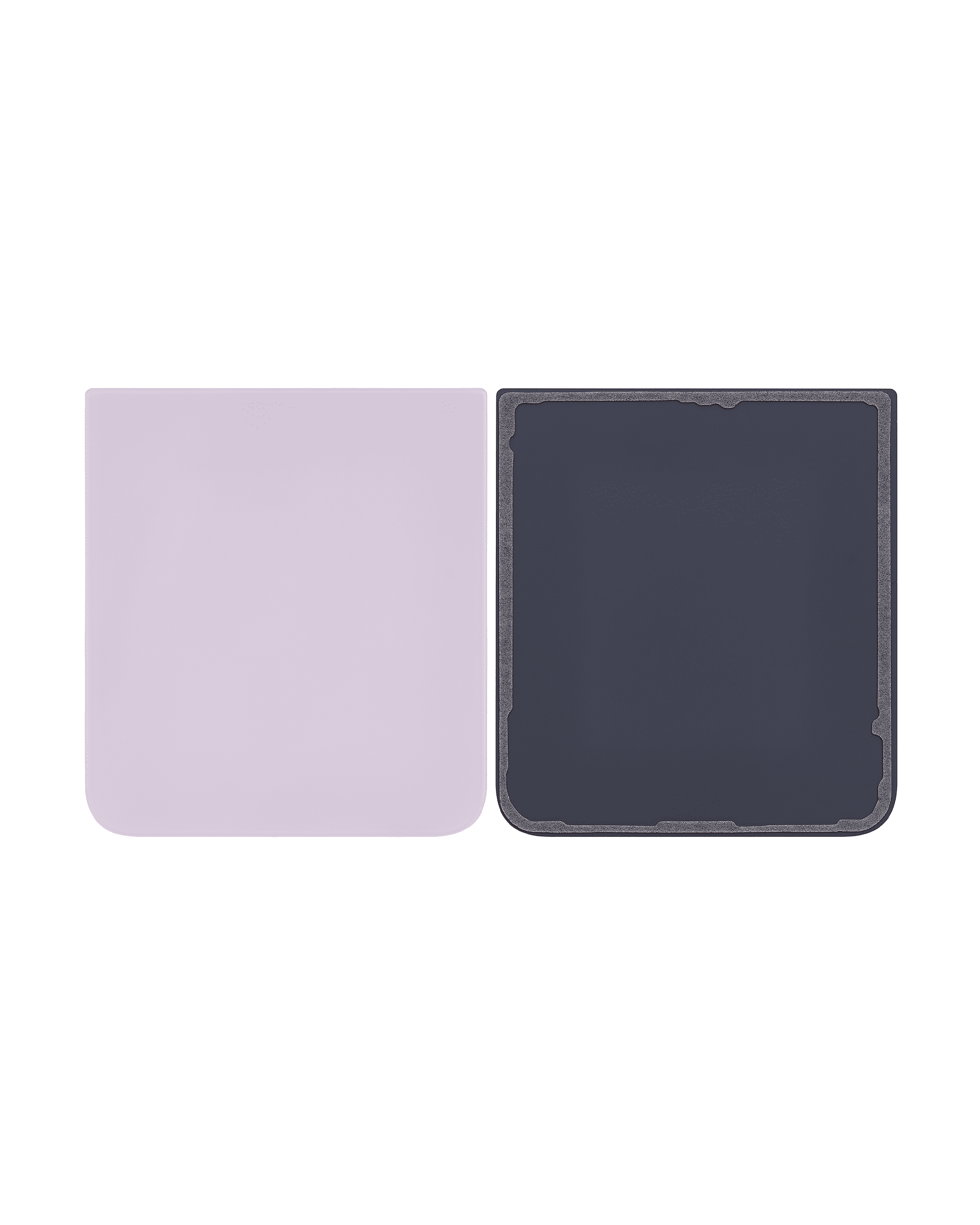 Back Glass Panel for Samsung Z Flip 5 5G Lavender Bottom - EGFix