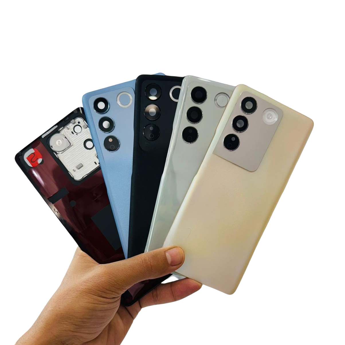 Back Glass Panel for Vivo V27 Pro with Camera Lens - EGFix