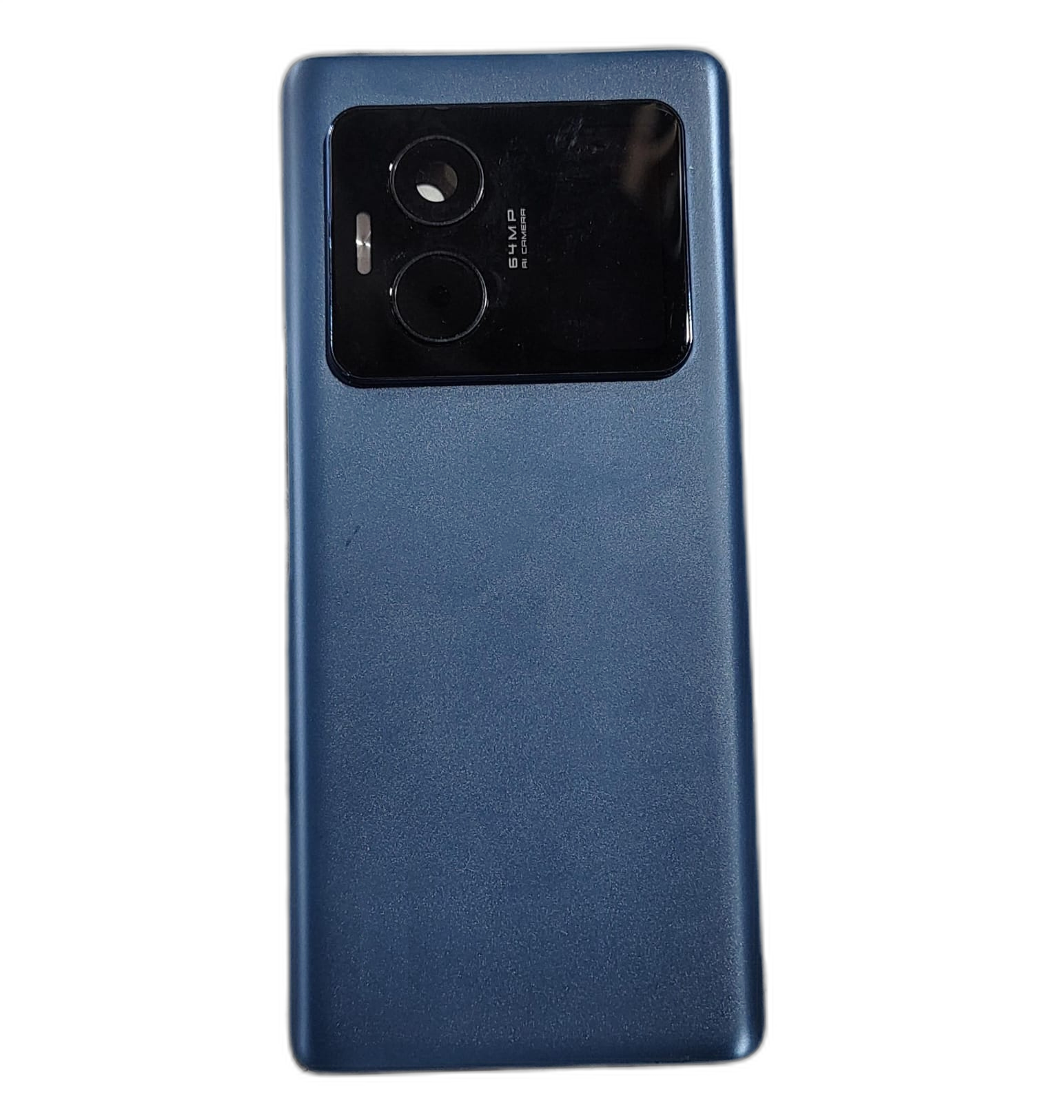 Back Glass Panel with Camera Lens for Lava Blaze Duo Blue - EGFix