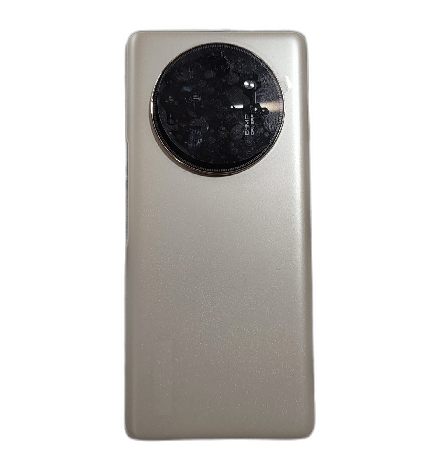 Back Glass Panel with Camera Lens for Lava Blaze X Titanium Grey - EGFix