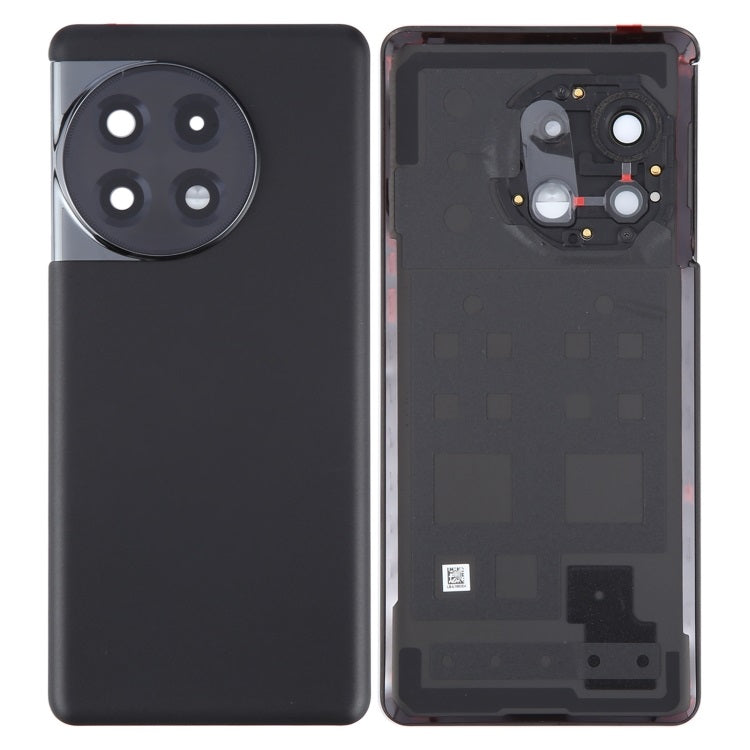 Back Glass Panel with Camera Lens for Oneplus 11R Black