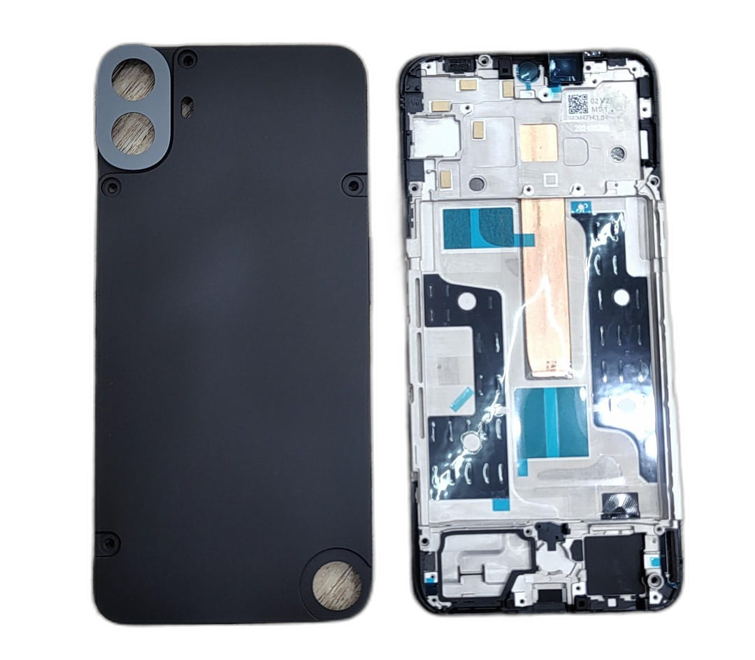Back Panel Housing Body for CMF by Nothing Phone 1 Black - EGFix
