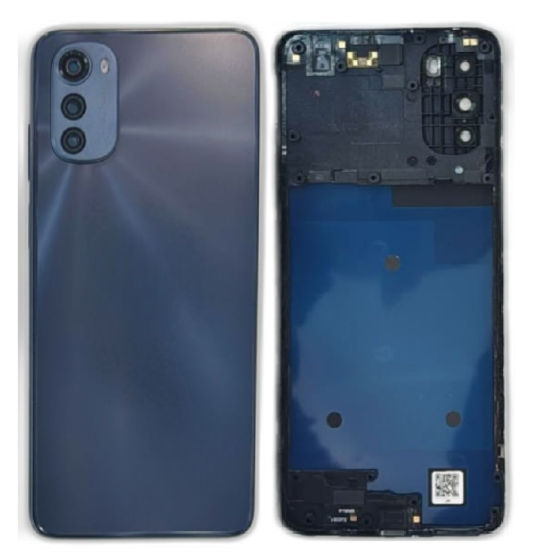Back Panel Housing Body for Motorola Moto E32 Black - EGFix