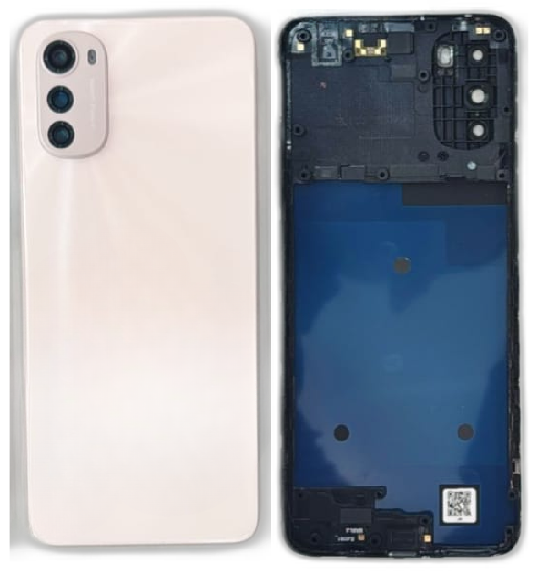 Back Panel Housing Body for Motorola Moto E32 Gold - EGFix