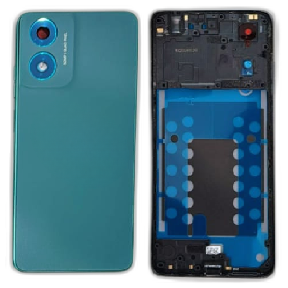 Back Panel Housing Body for Motorola Moto G04 Green - EGFix