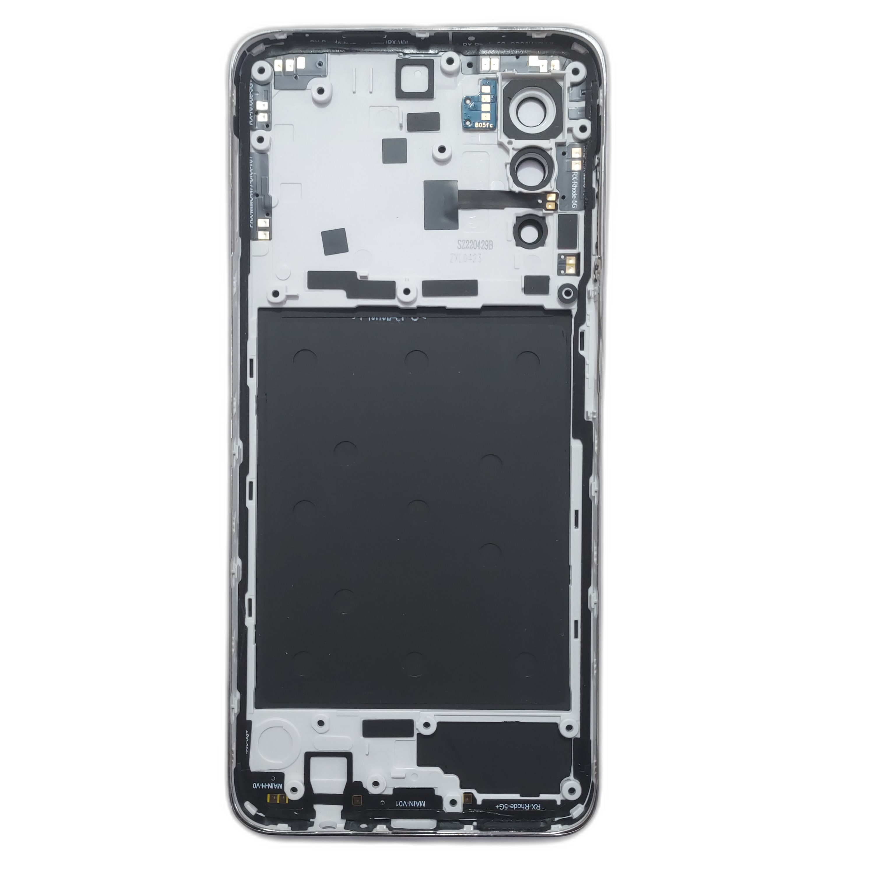 Back Panel Housing Body for Motorola Moto G52 White - EGFix