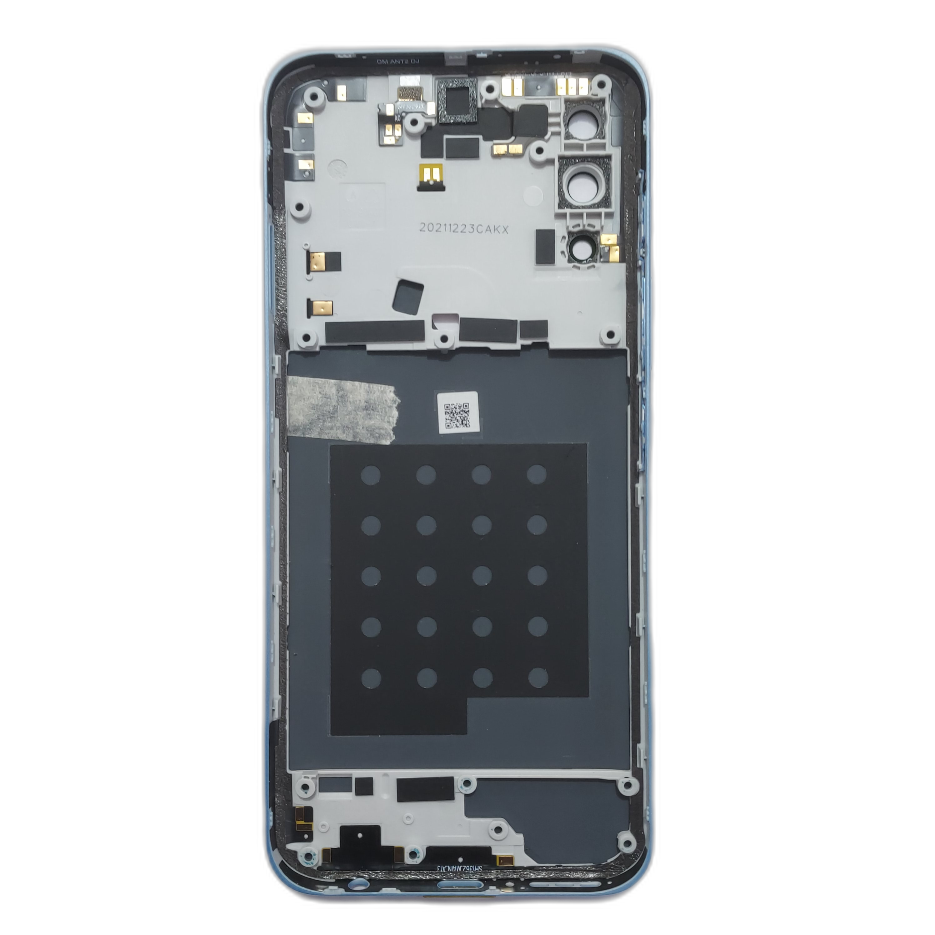 Back Panel Housing Body for Motorola Moto G71 5G Blue - EGFix