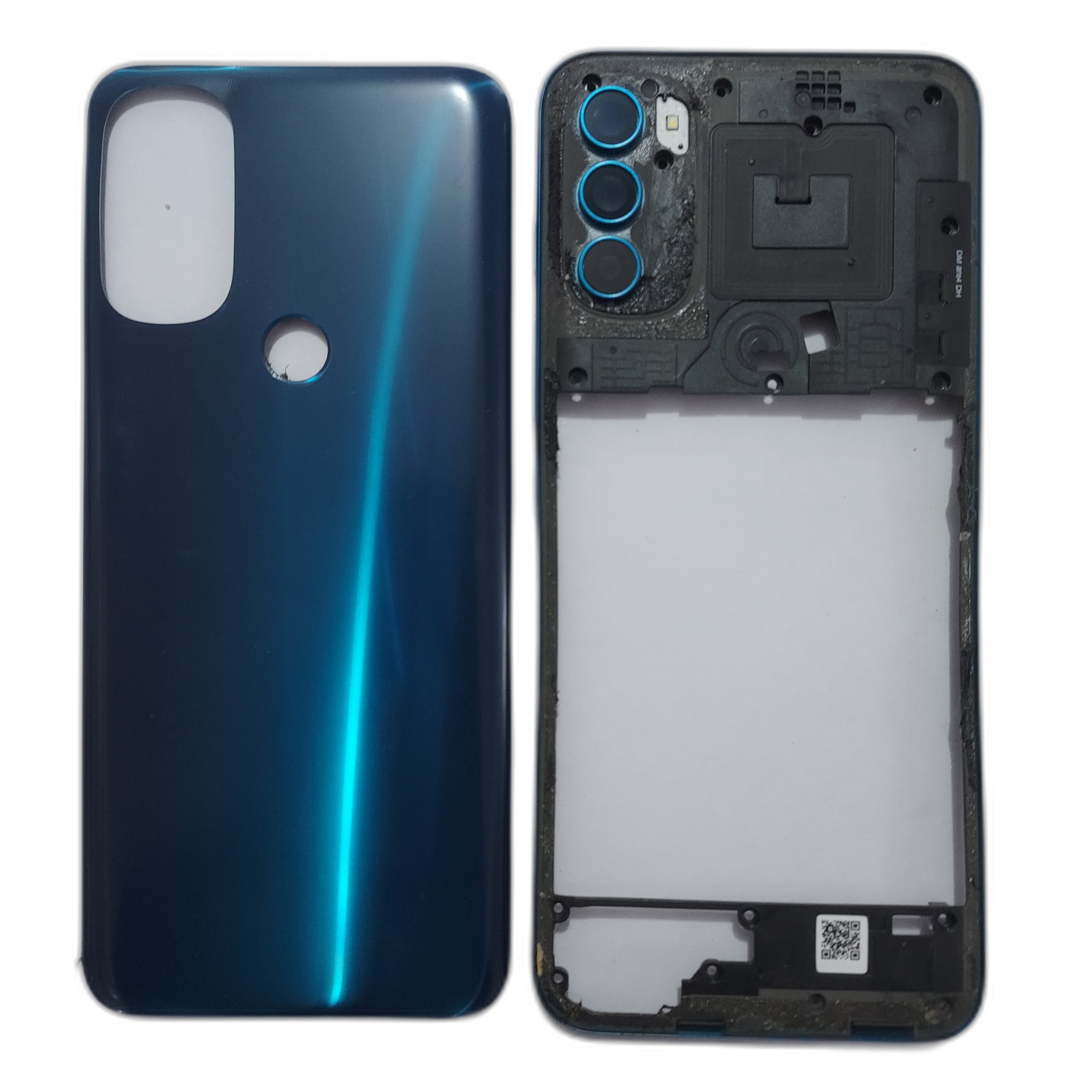 Back Panel Housing Body for Motorola Moto G71 5G Green - EGFix