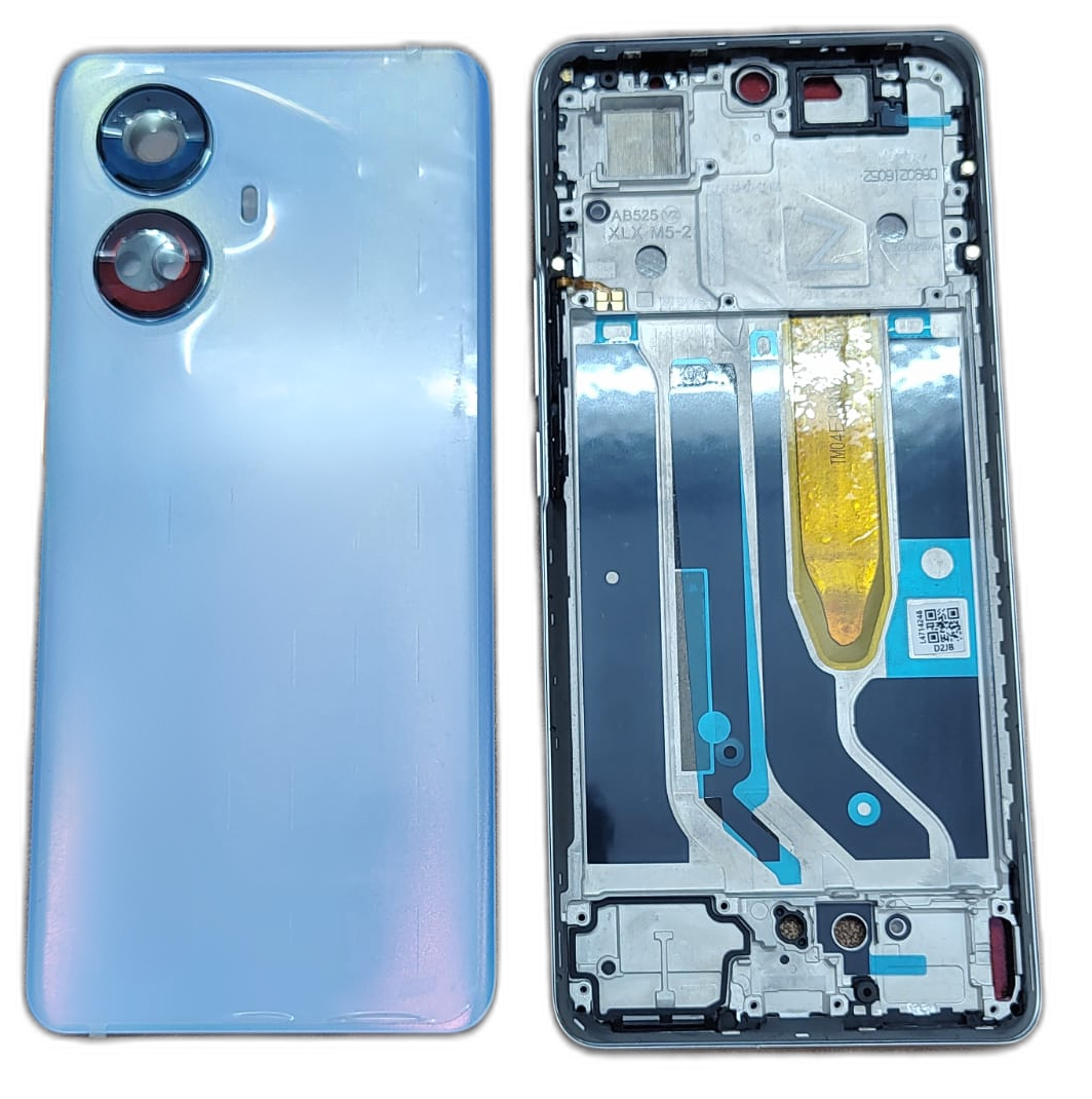 Back Panel Housing Body for Realme 10 Pro Plus White - EGFix