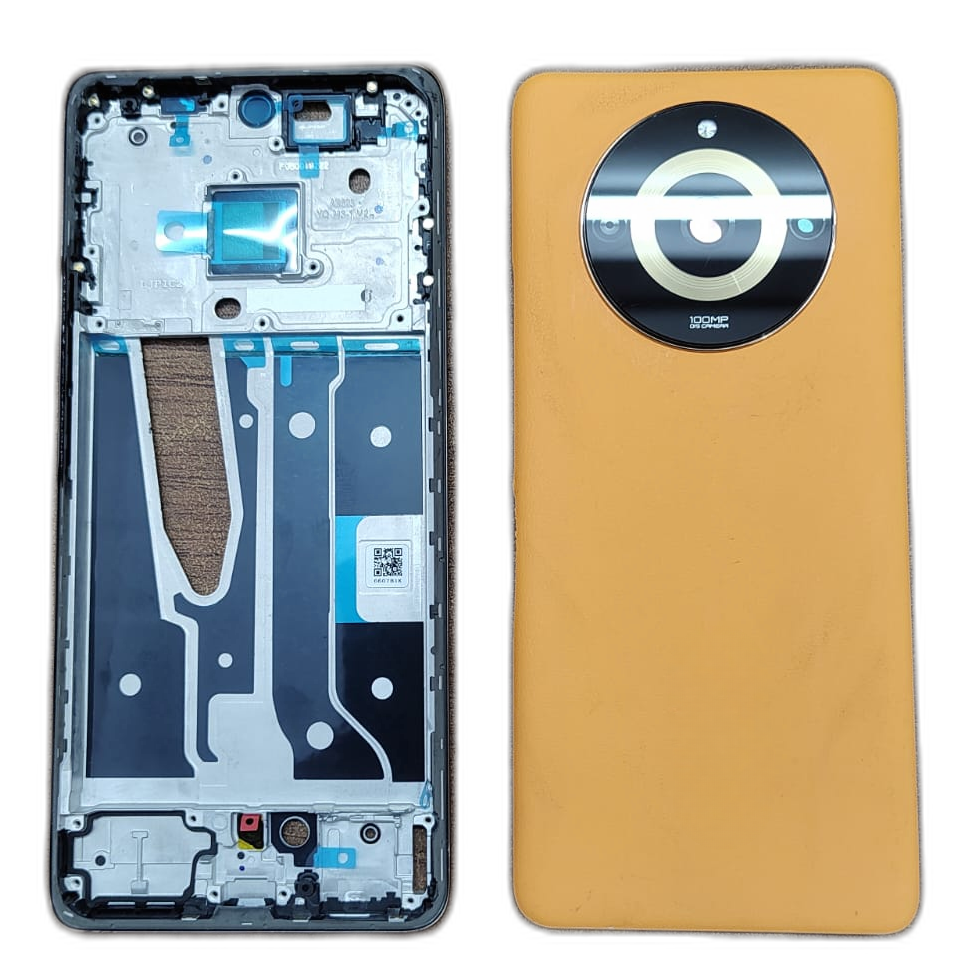 Back Panel Housing Body for Realme Narzo 60 Pro Orange - EGFix