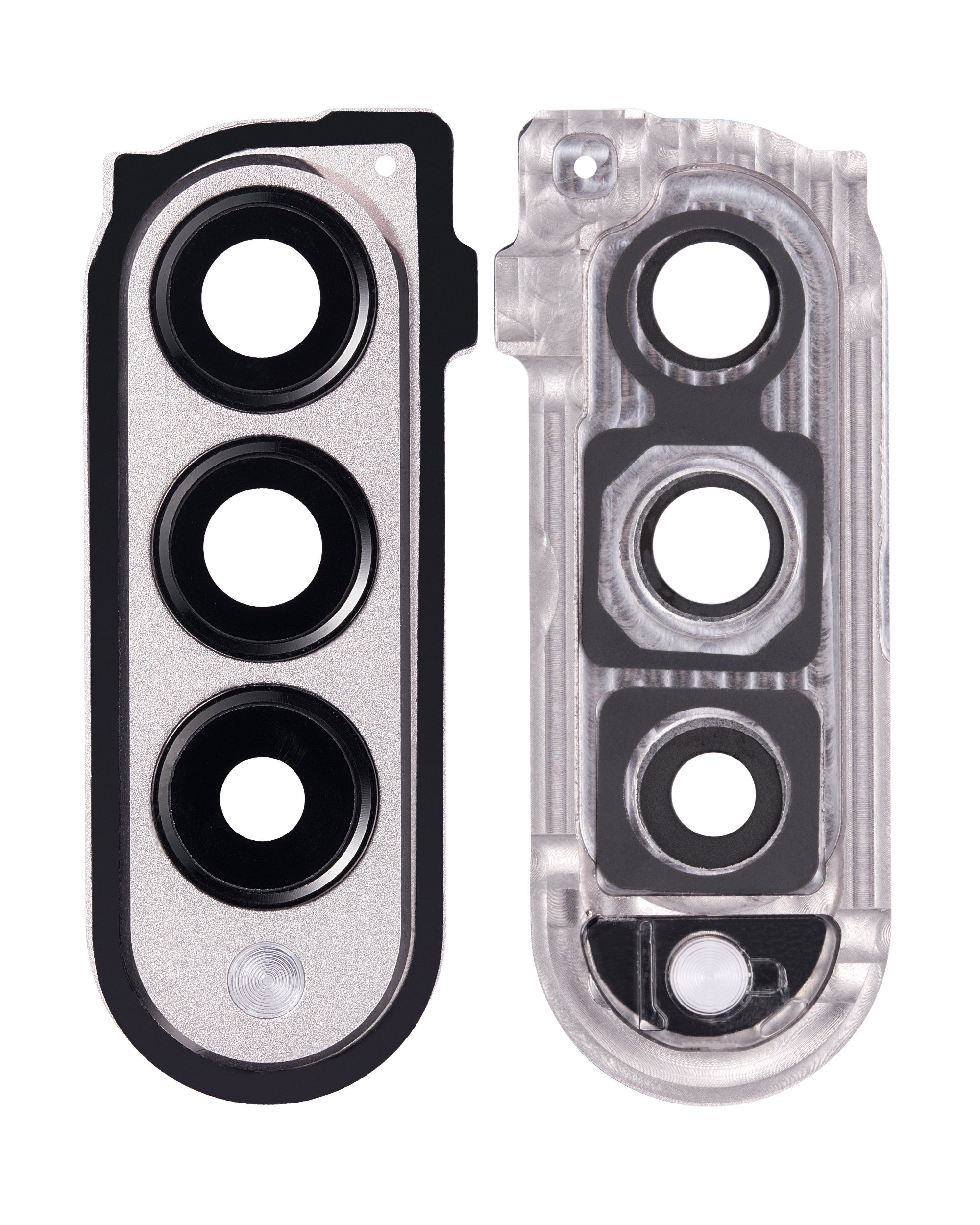Camera Lens with Frame for Samsung Galaxy Z Fold 3 5G Silver - EGFix