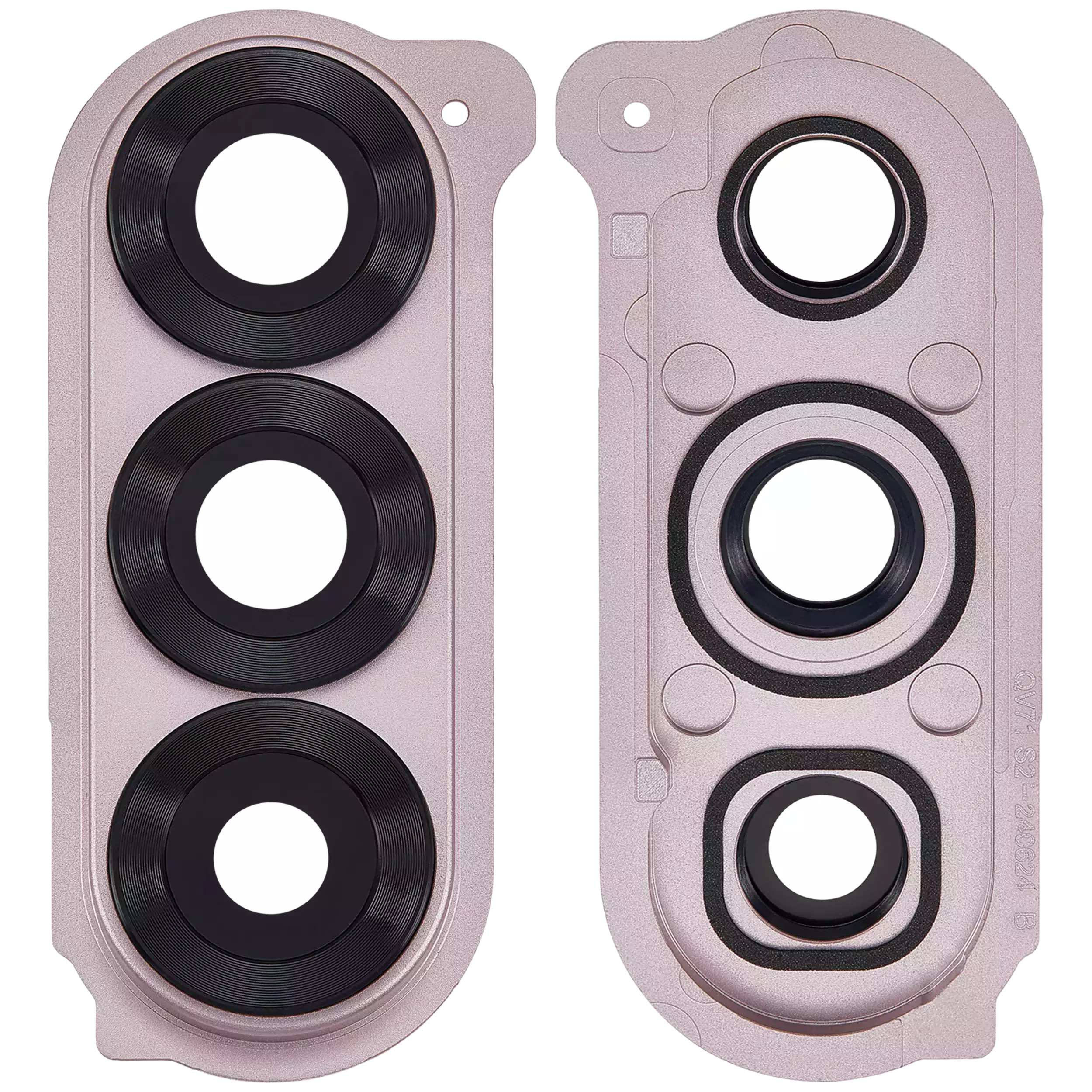 Camera Lens with Frame for Samsung Galaxy Z Fold 6 5G Pink - EGFix