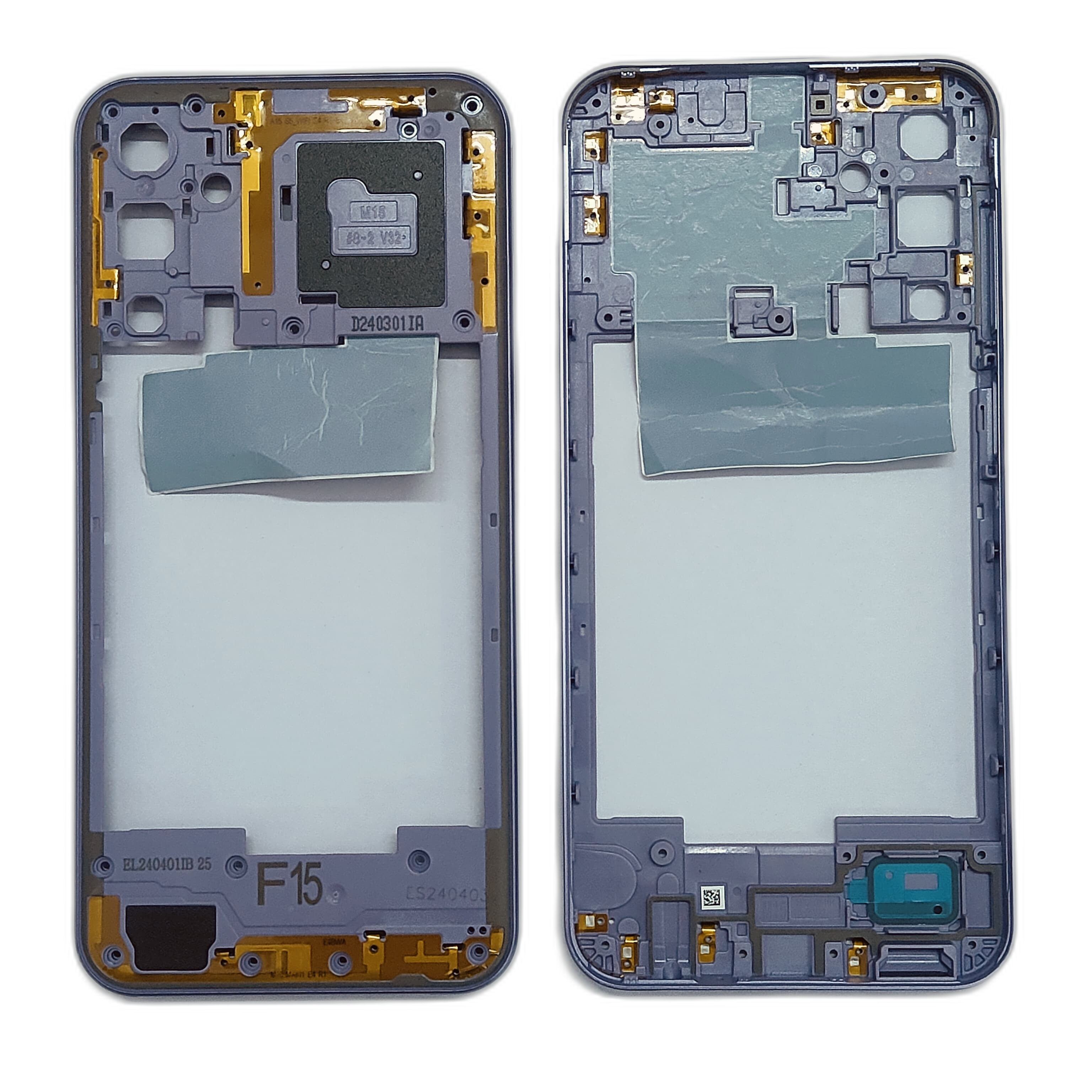 Chrome Bezel Ring Frame for Samsung Galaxy F15 5G Purple - EGFix