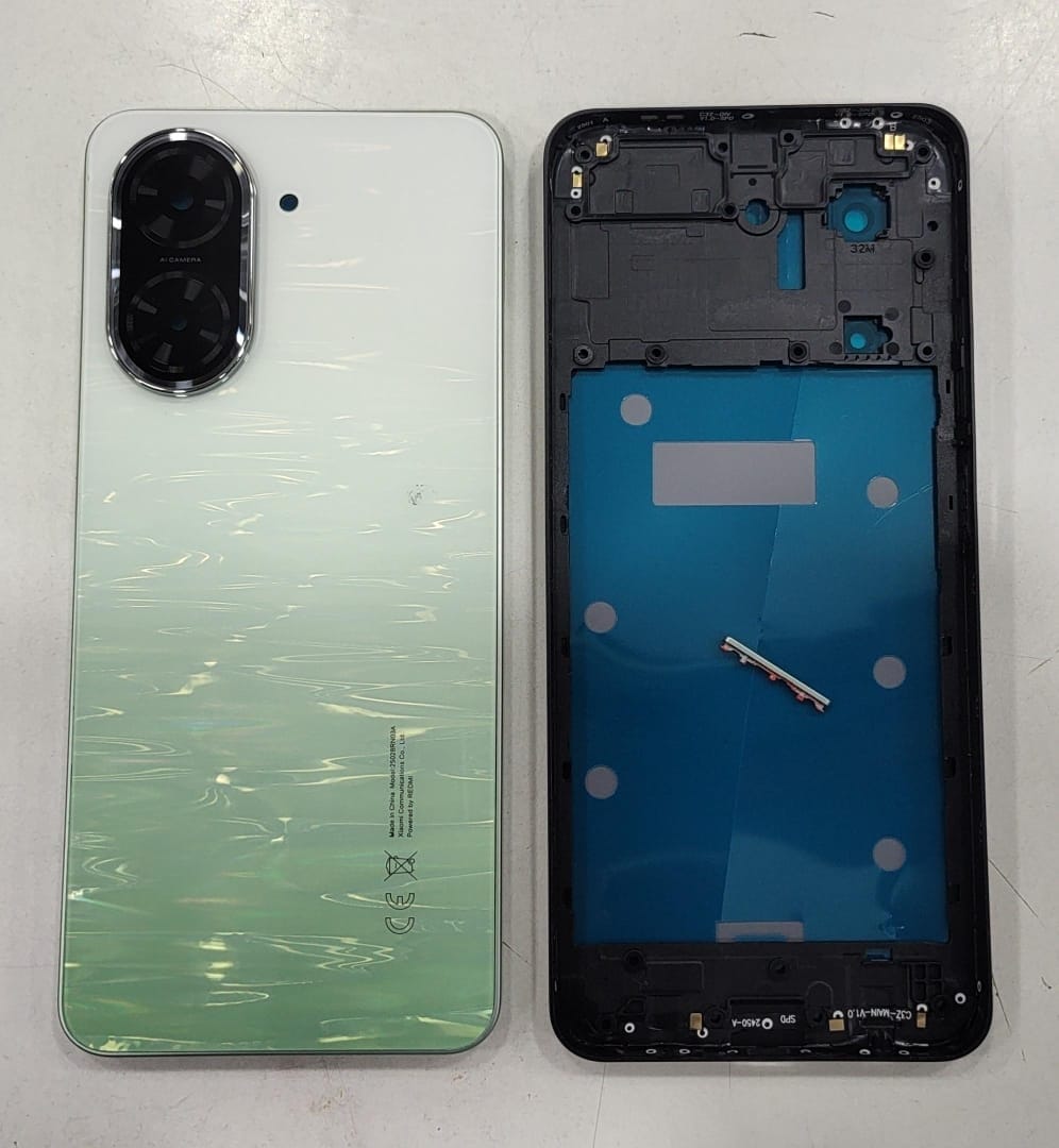 Complete Housing Body Back Panel with Chrome Bezel Ring for Xiaomi Redmi A5