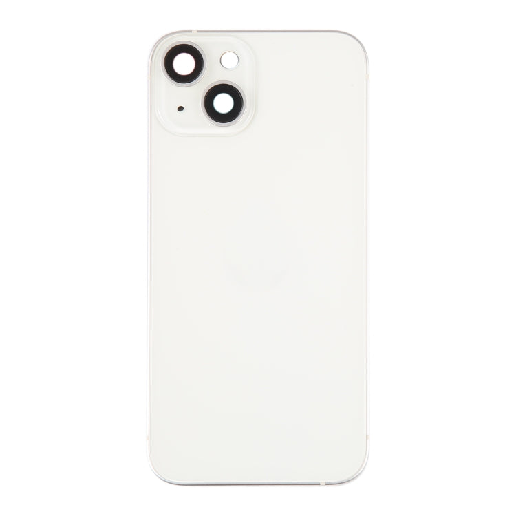 Complete Housing Body for Apple iPhone 14 White with Side Keys Sim Tray and Camera Lens