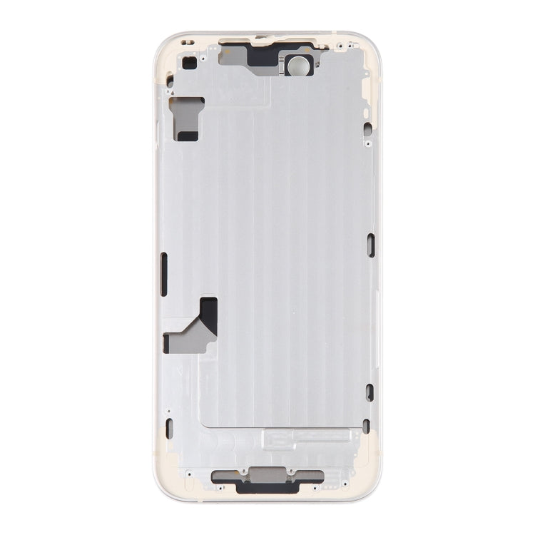 Complete Housing Body for Apple iPhone 14 White with Side Keys Sim Tray and Camera Lens