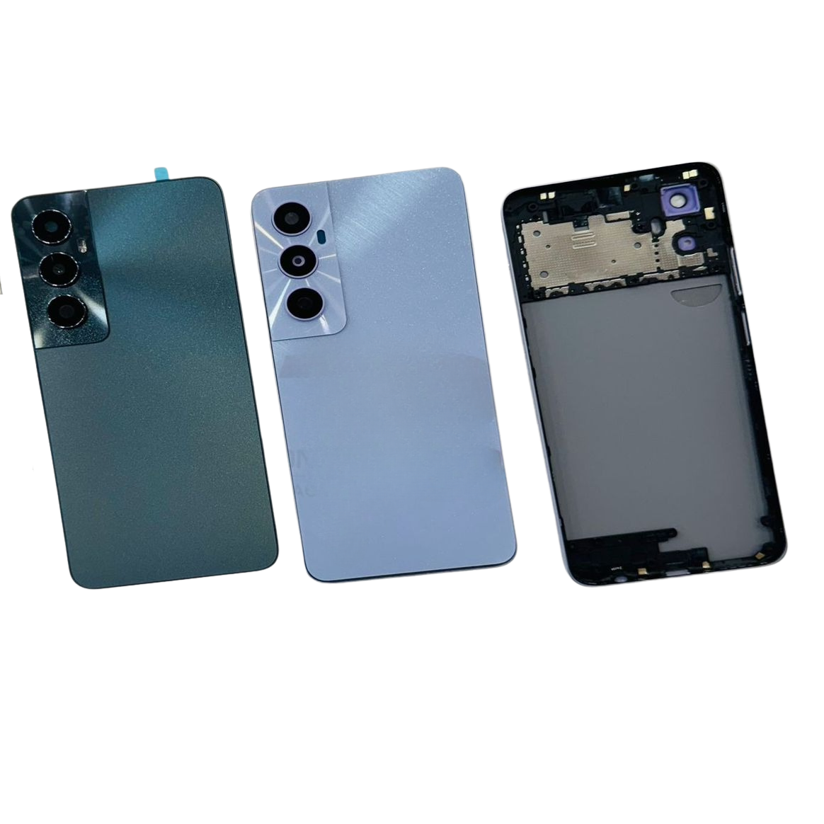 Complete Housing Body for Realme C65 Back Panel and Chrome Bezel Frame - EGFix
