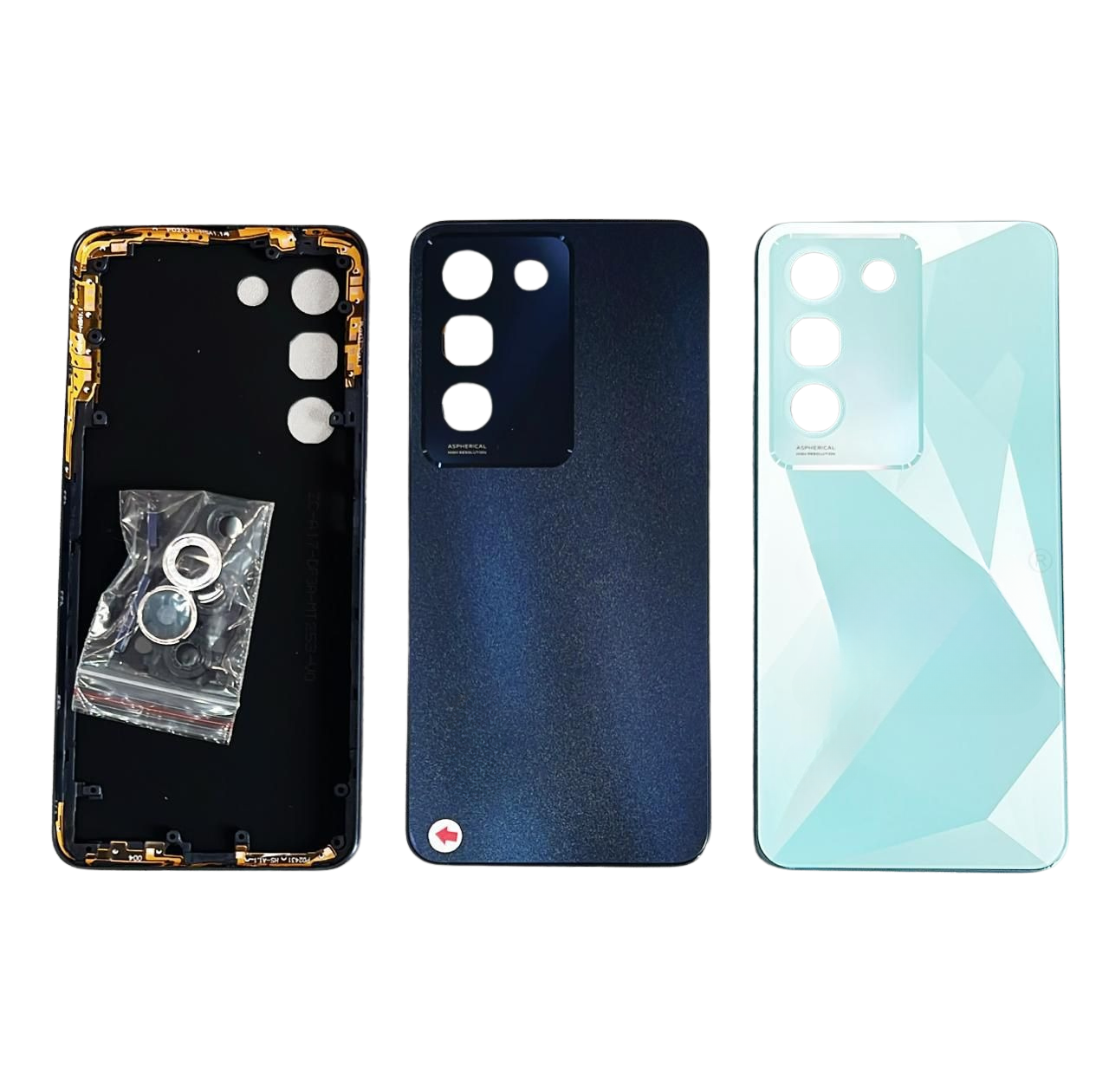 Complete Housing Body for Vivo T3 Back Panel with Bezel - EGFix