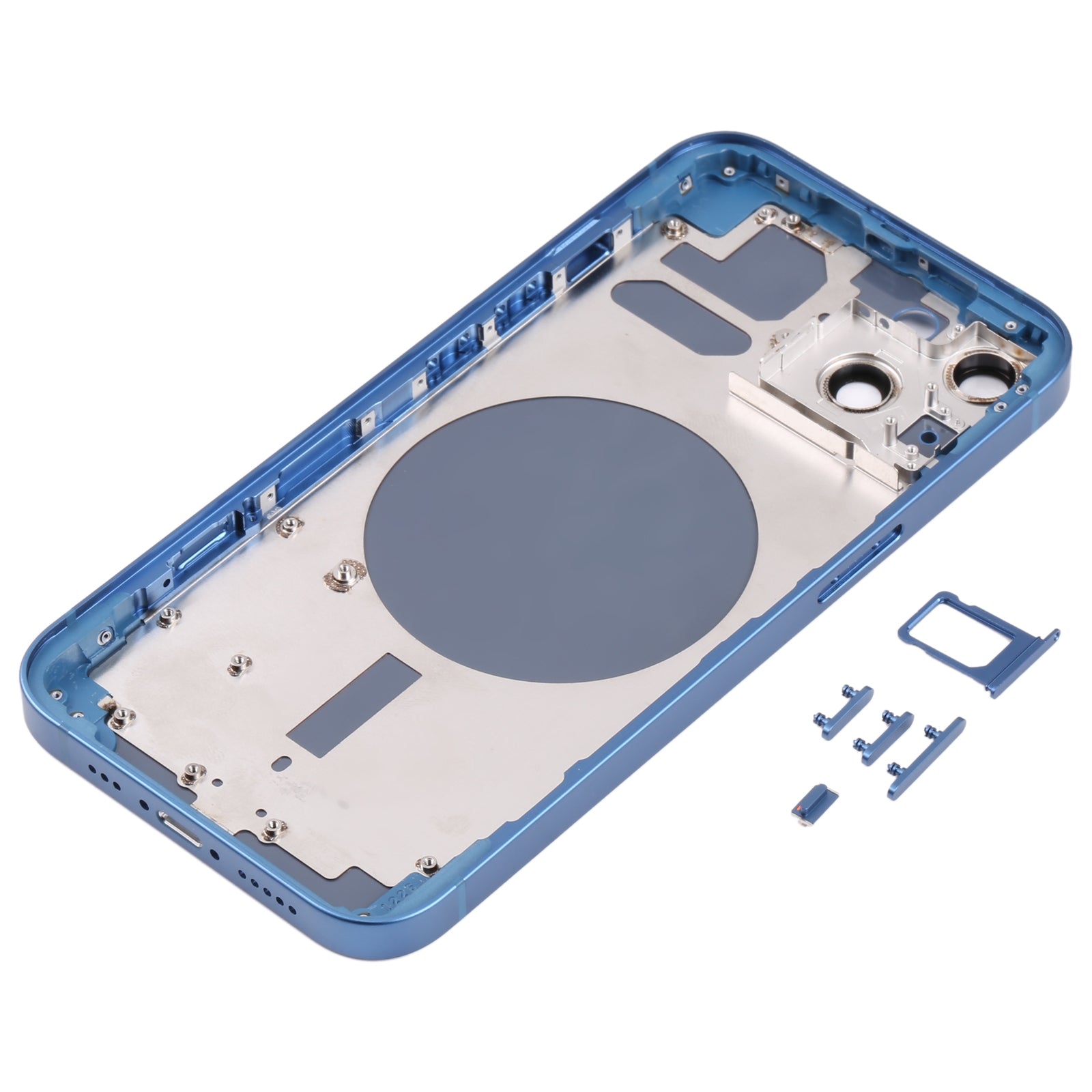 Complete Housing Body for iPhone 13 Blue with Side Keys Sim Tray and Camera Lens