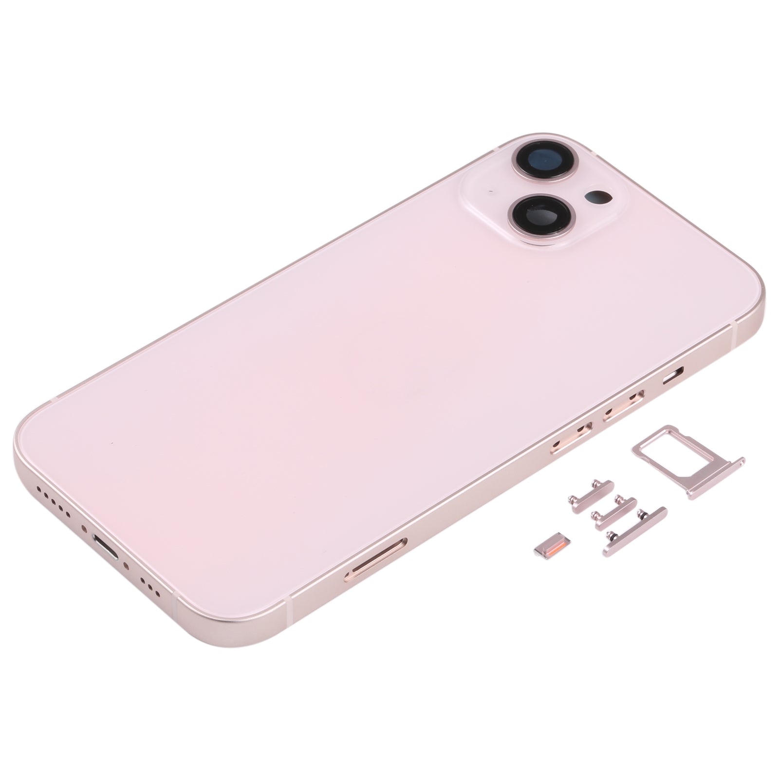 Complete Housing Body for iPhone 13 Pink with Side Keys Sim Tray and Camera Lens