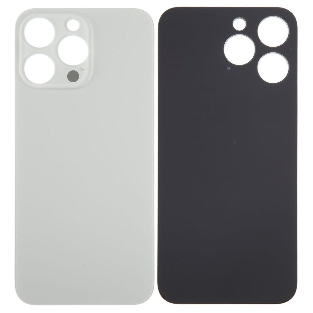 Converter Back Glass Panel for iPhone XR to iPhone 15 Pro Max White