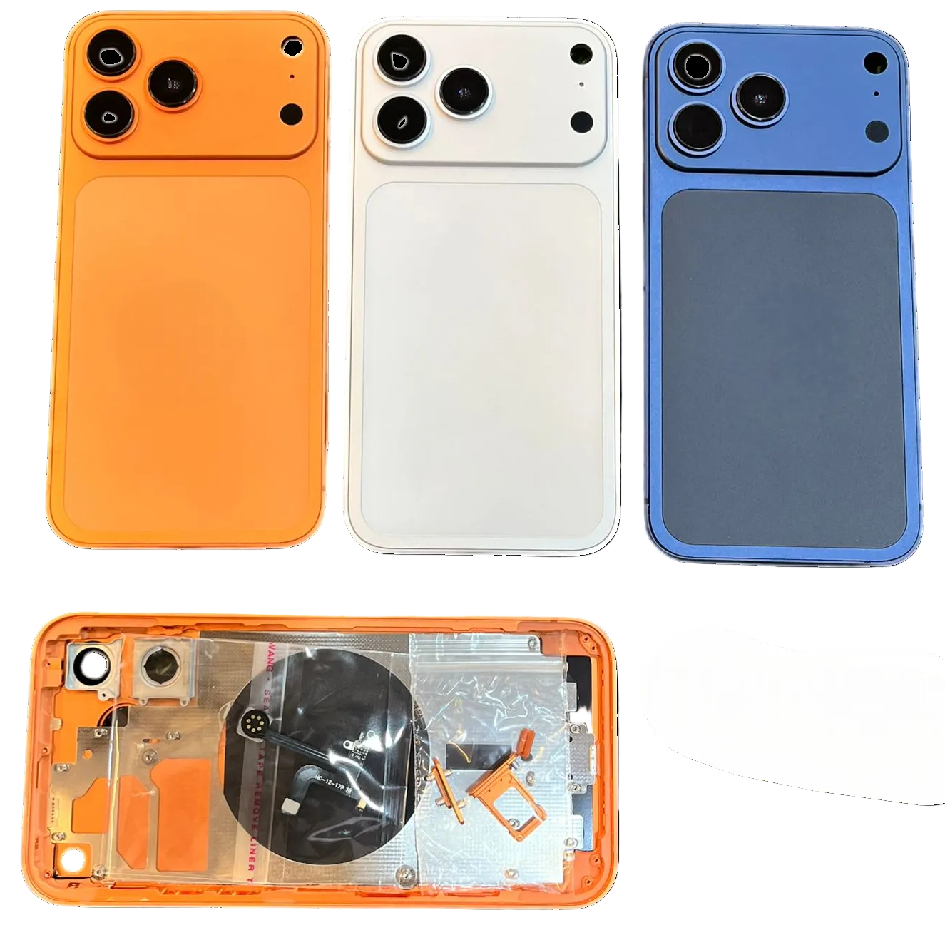Converter Back Panel Housing Body for iPhone 12 to iPhone 17 Pro – EGFix