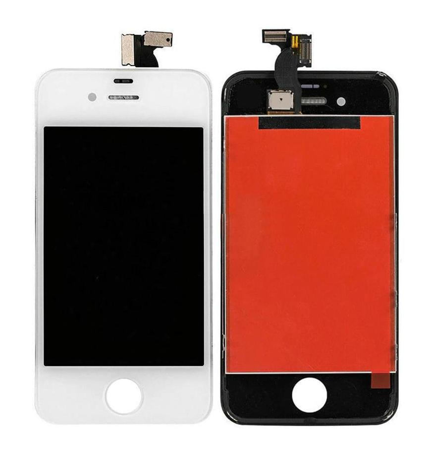 Display for Apple iPhone 4 White (Screen Folder Combo)